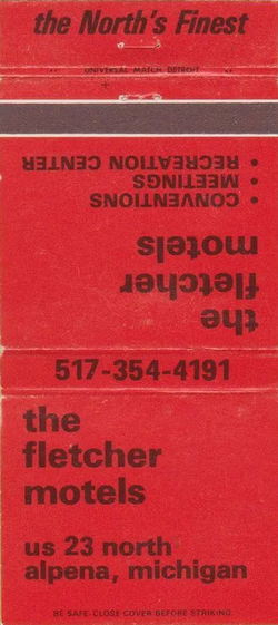 Fletcher Motels - Matchbook (newer photo)